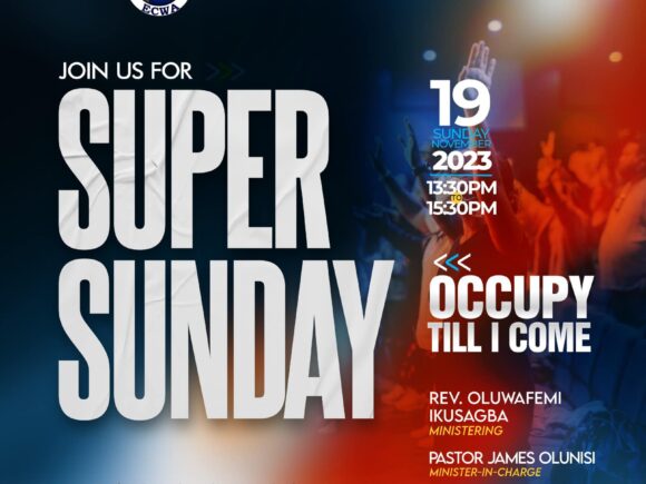Super Sunday With Rev. Oluwafemi Ikusagba